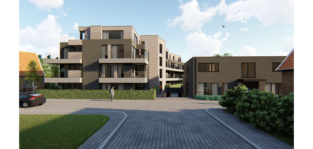 Nieuwbouwproject : 18 appartementen REEDS 70 % VERKOCHT