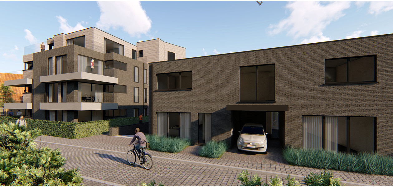 Nieuwbouwproject : 18 appartementen REEDS 70 % VERKOCHT