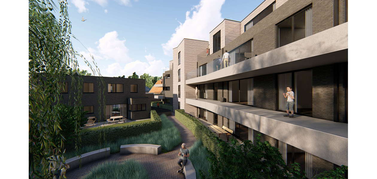 Nieuwbouwproject : 18 appartementen REEDS 70 % VERKOCHT