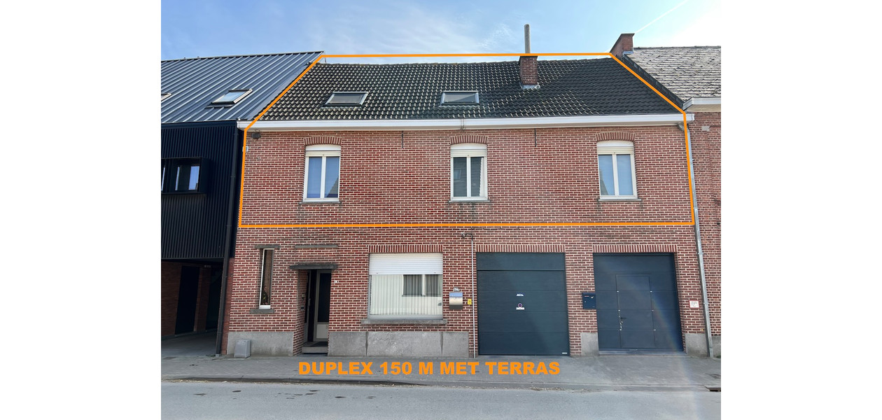 RUIME DUPLEX MET 4 SLAAPKAMERS & TERRAS